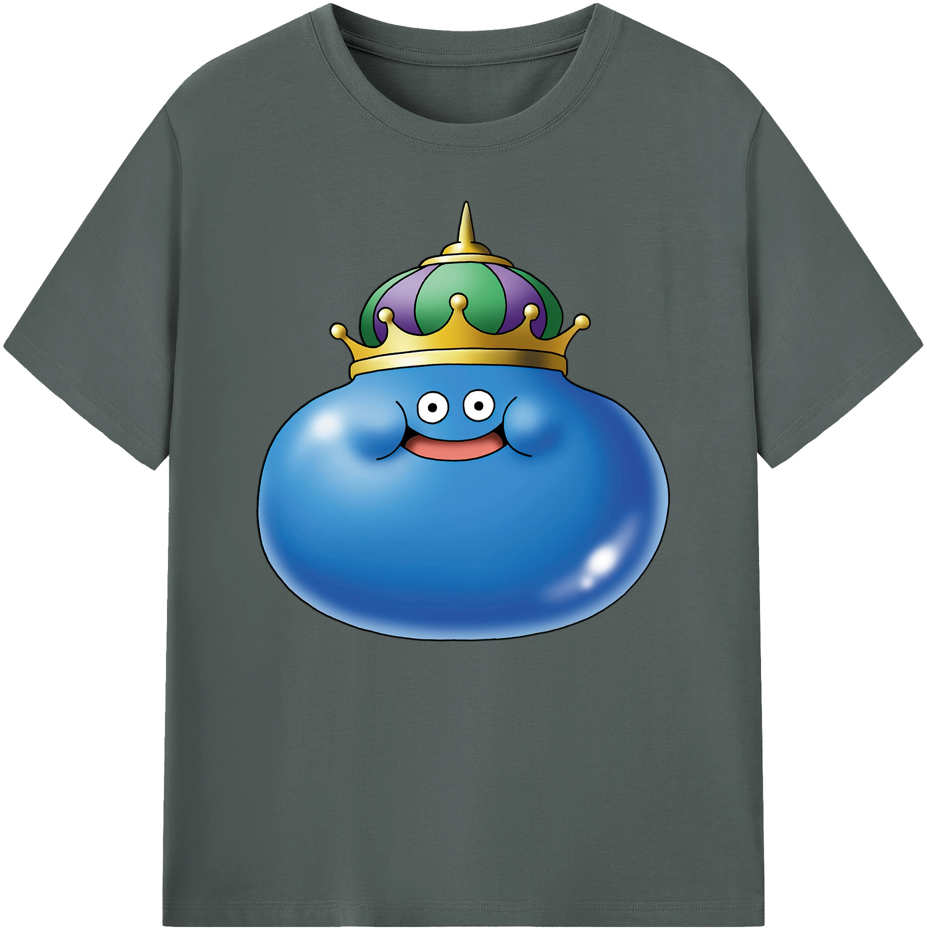 （画像用） ドラゴンクエスト Doragon Kuesuto Dragon Quest 綿100％ メンズ半袖Tシャツ｜肌触りやわらか＆通気性
